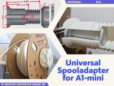 Universal Spool Adapter A1-mini perfect fit