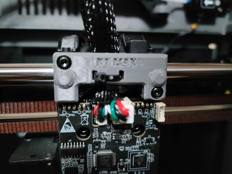 Creality K1 MAX spring tension plate with TPU pads   
