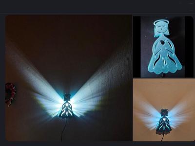 angel wall lamp