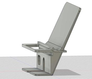 K95 Phone Holder Remix for heavier devices