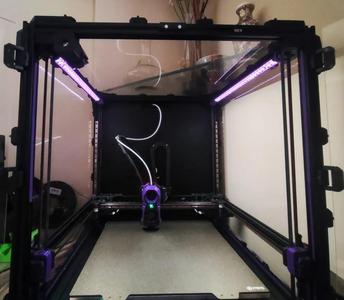 Daylight / Disco on stick XXL for Voron 2.4 (2020 extruder)   