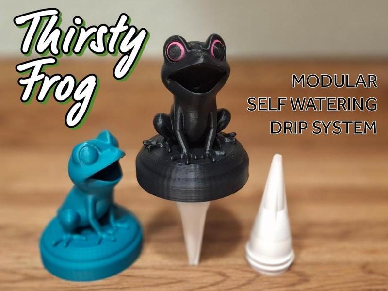 Plant Watering Thirsty Frog – Modular Self Drip