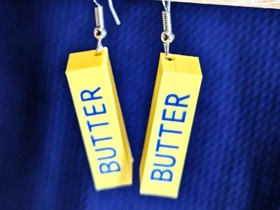 Stick of Butter Earrings