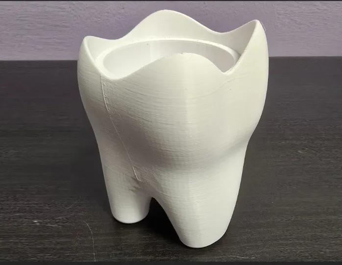 Tooth vase