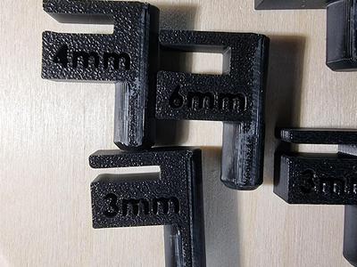 10mm laser honeycomb Standoff clips for 3,4,6mm