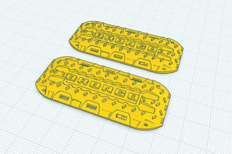 TRX4m Bronco Recovery Boards   