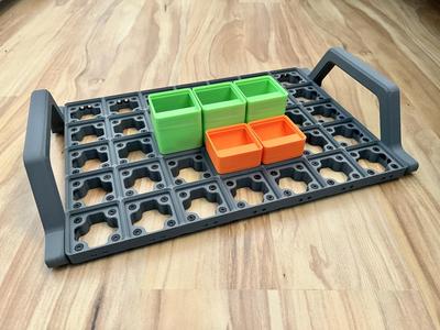 Gridfinity tray for Ikea Samla