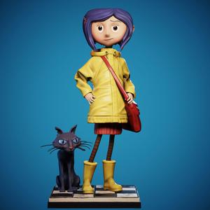 Coraline for 3d printing