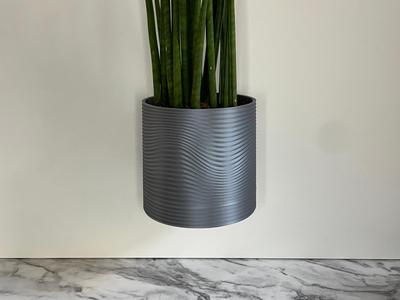 Sand Collection, desk/wall pot planters with drip tray.