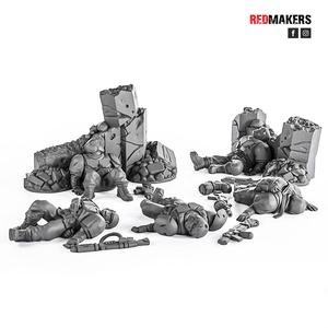 Alpha troops – Slain soldiers