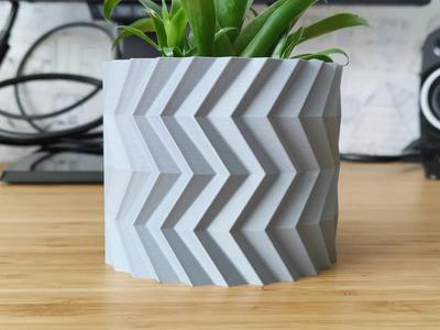 ZigZag – Pot and Planter for house plants – Vase mode