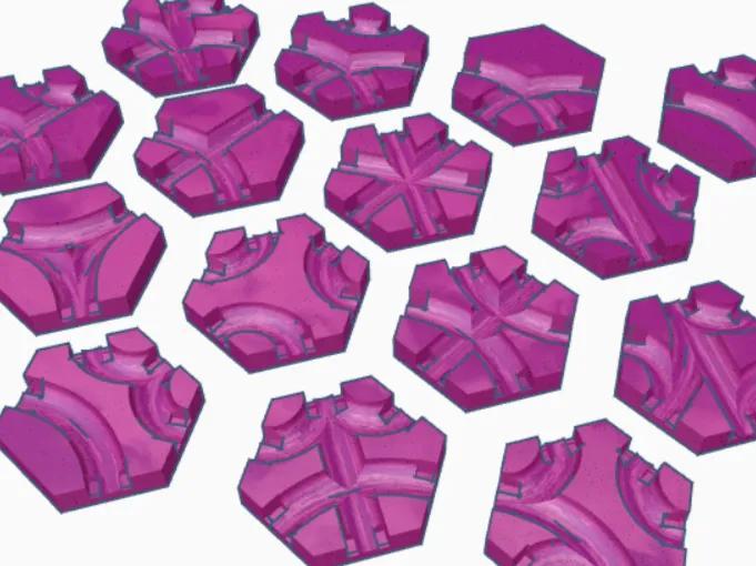 36 different Gravitrax parts   