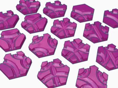 36 different Gravitrax parts   