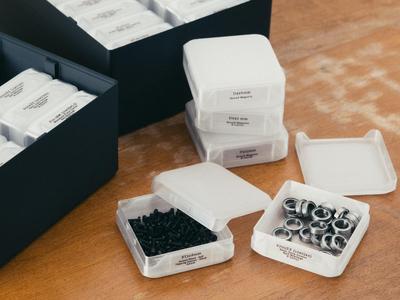 Small Parts Storage Box w/Gridfinity tray