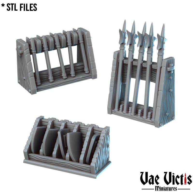 Weapon Racks [PRE-SUPPORTED]