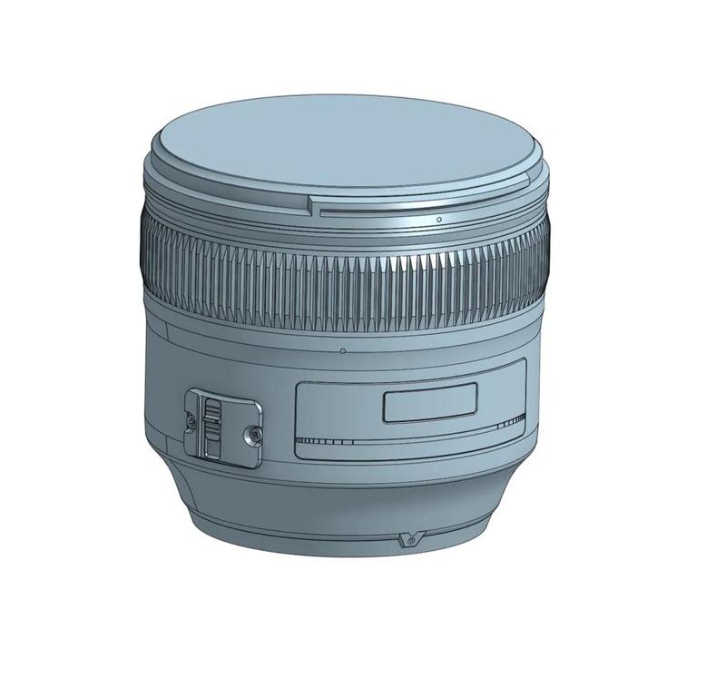 Nikon 85mm Vase