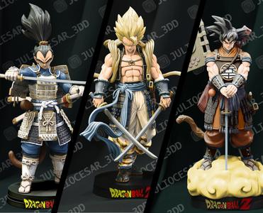 Dragon ball Shogun – Pack 3 heroes