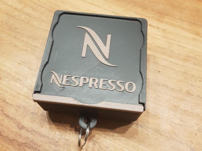 Portable Nespresso cupholder