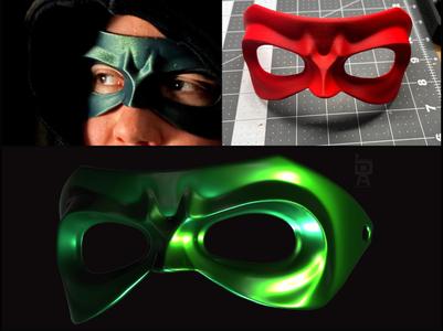 Superhero eye mask DA