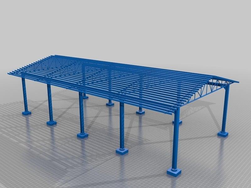 Warehouse under construction