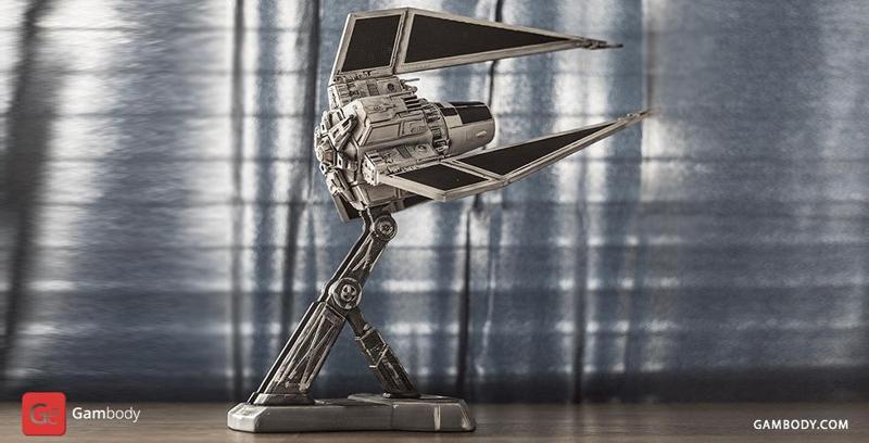 TIE Phantom 3D Print Model | Assembly