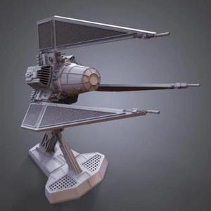 TIE Phantom 3D Print Model | Assembly