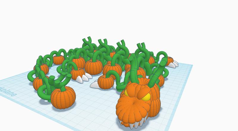 Shakaworld3d Pumpkin Patch Dragon Challenge Release V1.stl