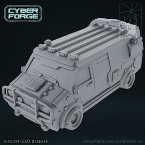 Cyber Forge B Team Omega Van