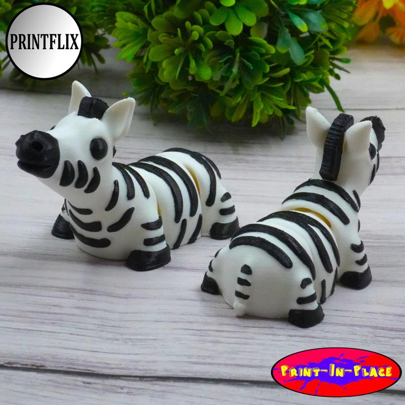 CUTE FLEXI TINY ZEBRA