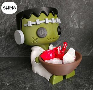 Big Dr. Frankenstein with bowl
