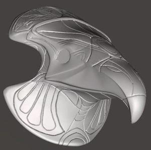 Stargate Horus Cosplay Headpiece