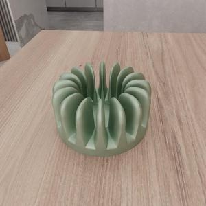 3D Tea Light Holder as Stl File & Garden Decor, Valentines Gift, 3D Print File, Couple Gift, Candle Holder, Stick Candle Holder