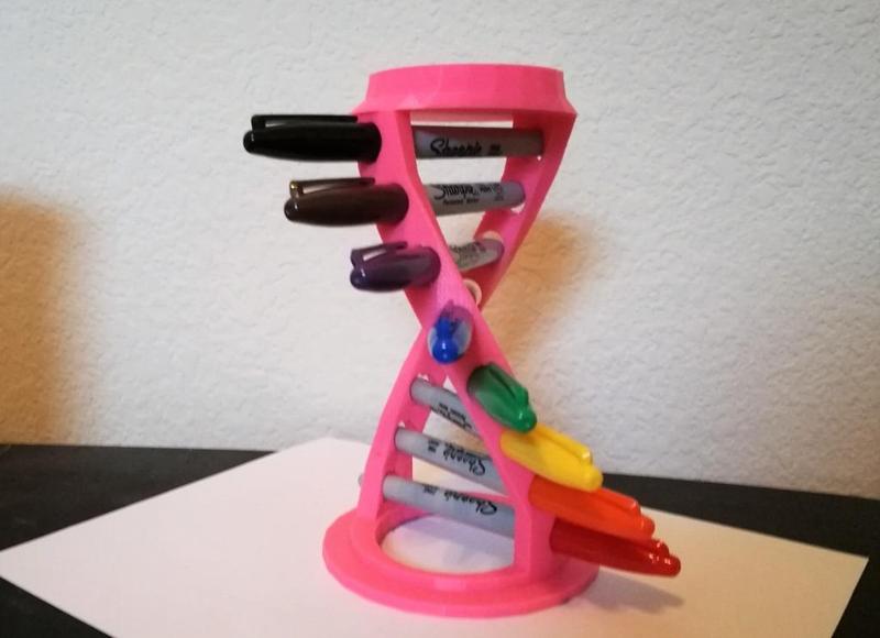 Sharpie_8Pen_Helix_holder