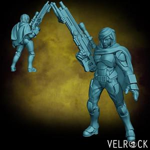 Tempest Guardsmen Veteran Sharpshooter 1 (PRESUPPORTED)