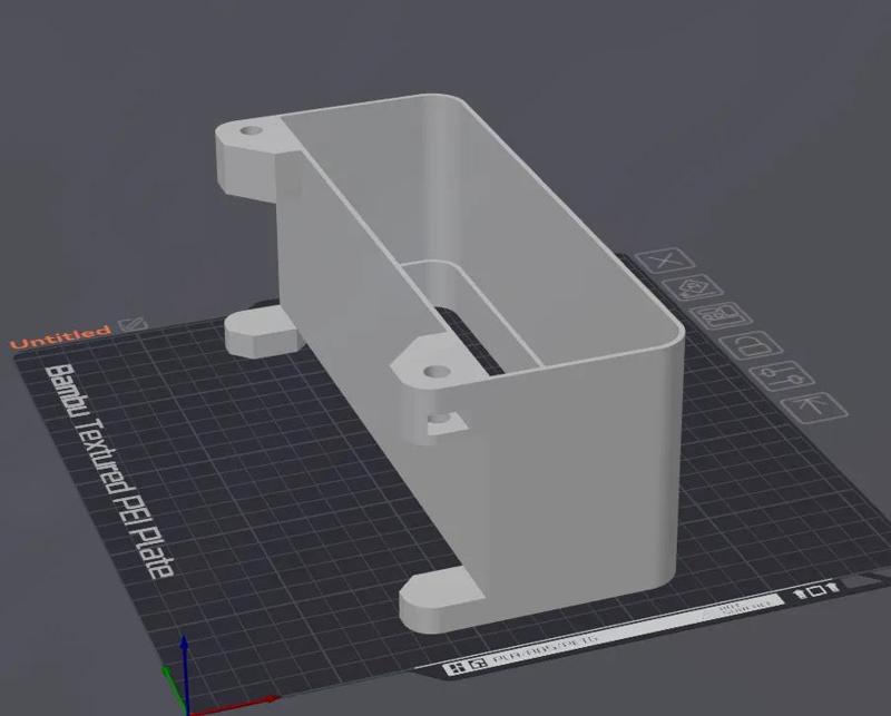 Table Side Trash Bag Holder