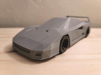 Remastered – Low Poly Ferrari F40