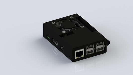 Ender 3 Raspberry Pi 2/3 mount (UPDATED V2)