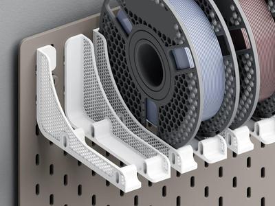 Filament Spool Holder for IKEA SKADIS