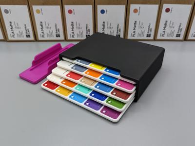 Filament Swatch Display Board Case