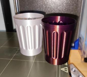 🗑 Garbage Can Vase