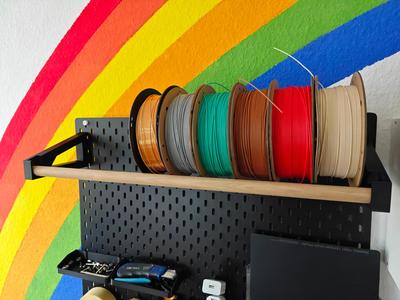 Ikea Skadis – Filament Spool Holder (26mm)