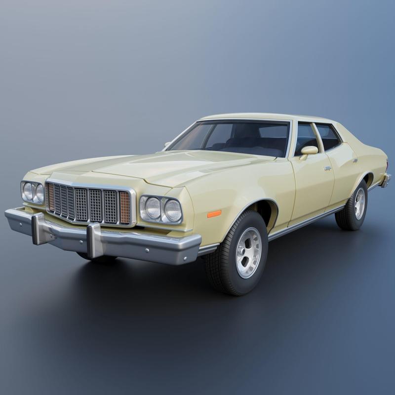 Gran Torino 4-Door Sedan 1974