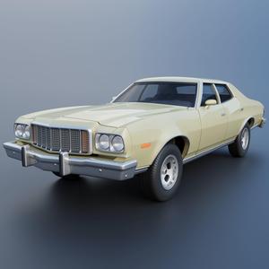 Gran Torino 4-Door Sedan 1974