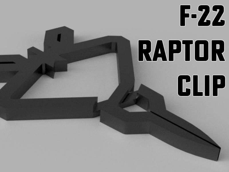 F-22 Raptor Clip