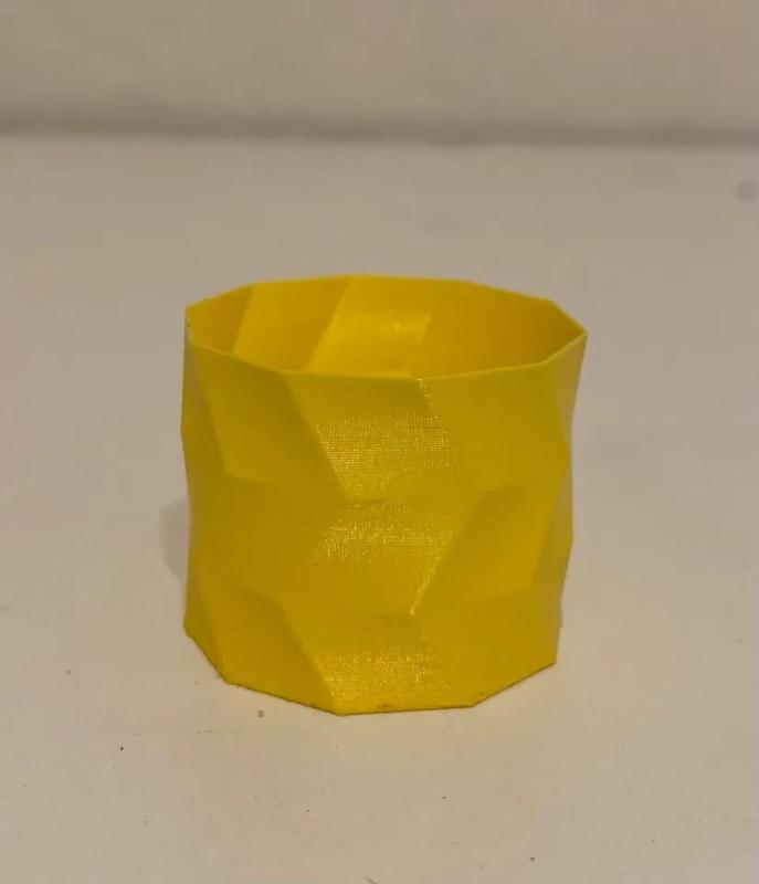 Octagonal Spiral Vase