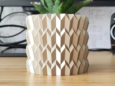 Steel Wool Plant pot and Planter – Vase mode design