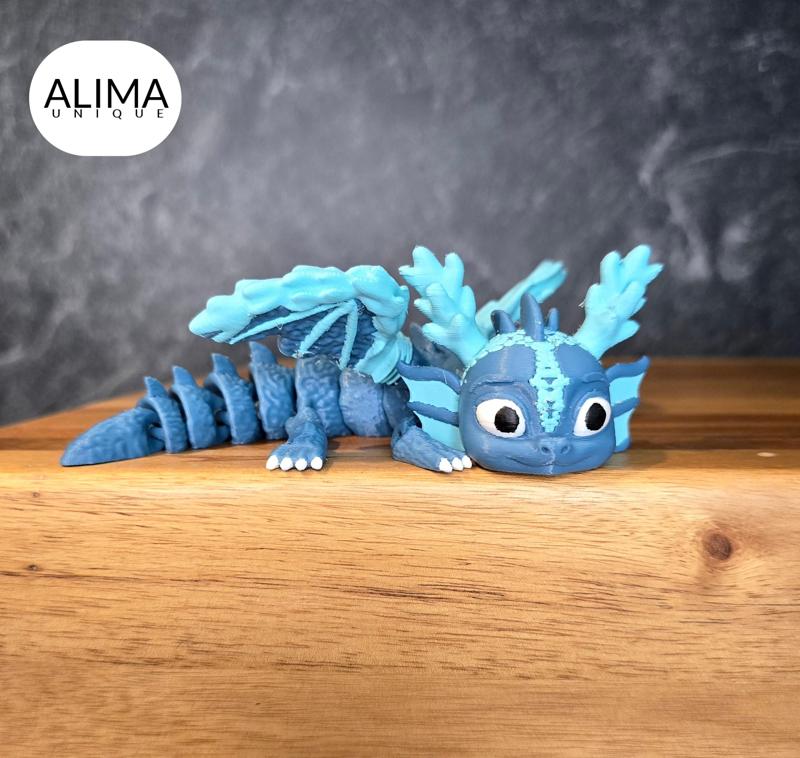 ARTICULATED UNDERWATER CORAL DRAGON