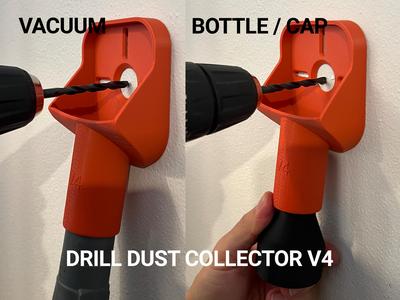 Drill Dust Collector and Guide V4