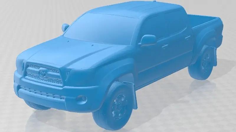 Toyota Tacoma Double Cab 2011 Printable Car