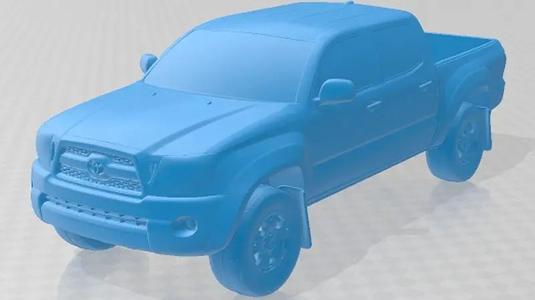 Toyota Tacoma Double Cab 2011 Printable Car